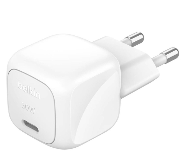 Belkin Ładowarka USB-C PD 30W, mała, biała + kabel Lightning - 1363152 - zdjęcie 2